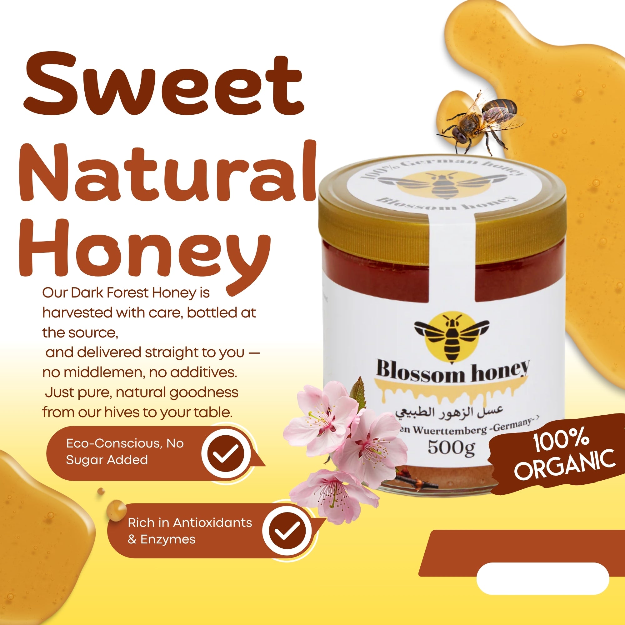 Natural Blossom Honey